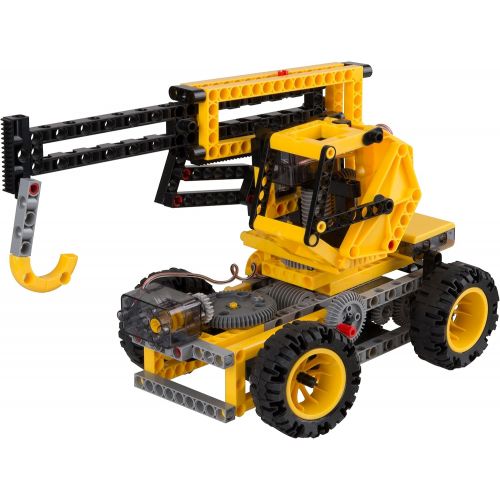  Thames & Kosmos Remote-Control Machines: Construction Vehicles Science & Engineering Experiment Stem Kit Build 8 Real Working Models Parents Choice Silver Award Winner Astra Best T