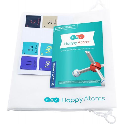  Thames & Kosmos Happy Atoms Magnetic Molecular Modeling Set and Complete Set