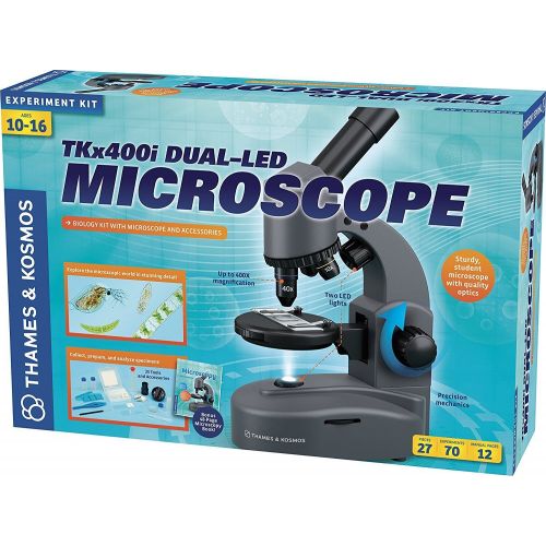  Thames & Kosmos 635602 TKx400i Dual-LED Microscope