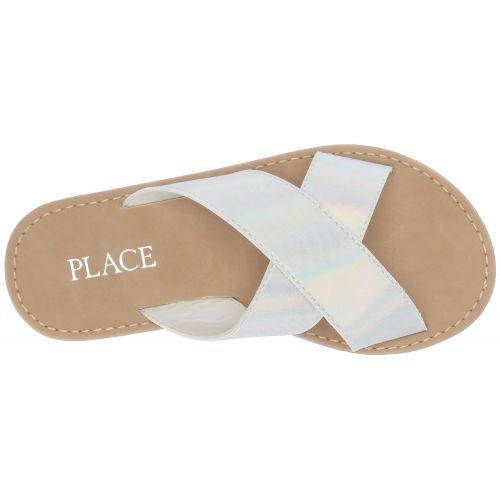  The+Children%27s+Place The Childrens Place Kids E Bg Cross Ss Flat Sandal