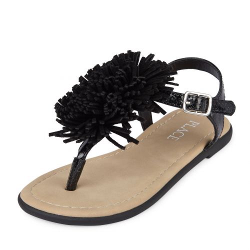  The+Children%27s+Place The Childrens Place Kids Bg Pom Zahara Sandal