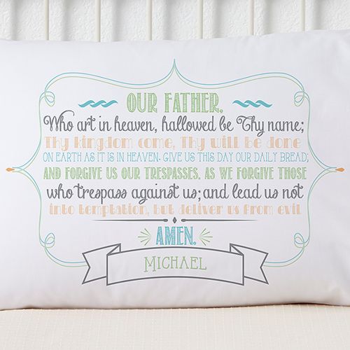  The Lords Prayer Pillowcase