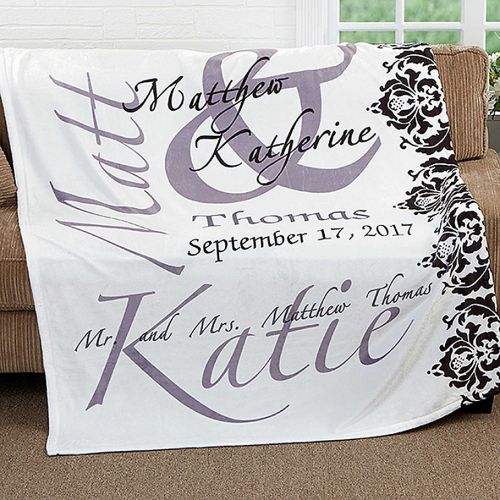  The Wedding Couple 60-Inch x 80-Inch Fleece Throw Blanket