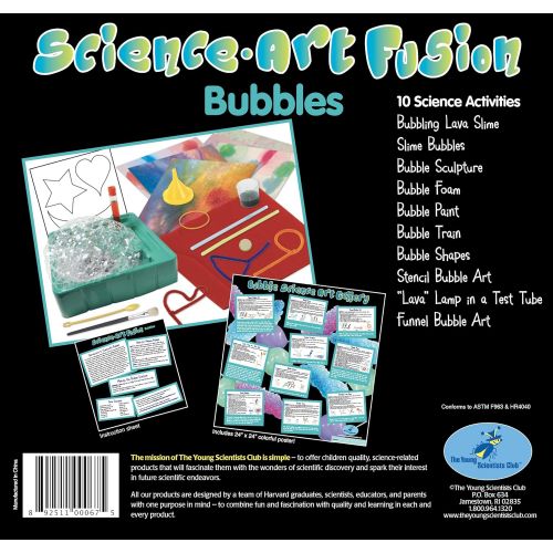  The Young Scientists Club Science Art Fusion Bubbles Kit
