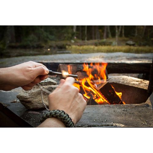  [아마존베스트]The Friendly Swede Magnesium Alloy Emergency Easy Grip Fire Starter (2 Pack)