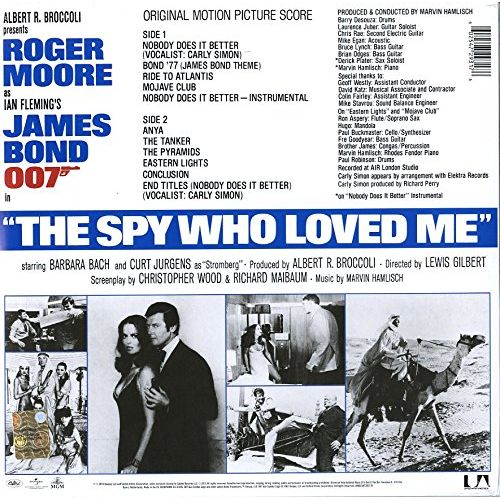 The Spy Who Loved Me (James Bond Soundtrack) [LP]