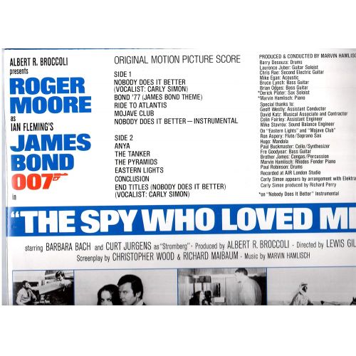 The Spy Who Loved Me (James Bond Soundtrack) [LP]