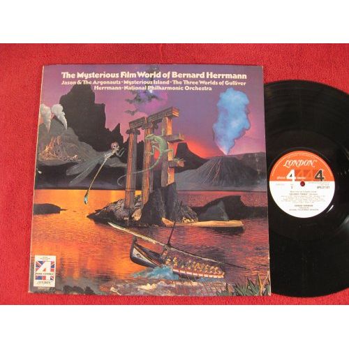  The Mysterious film world of Bernard Herrmann: Soundtrack Lp; 1975