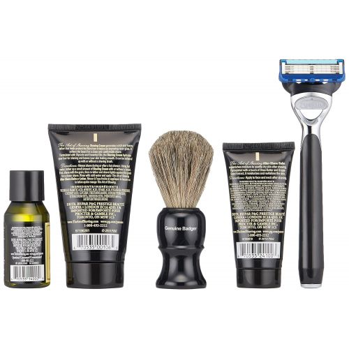  The Art of Shaving 5 Piece Travel Kit with Morris Park Razor, Unscented