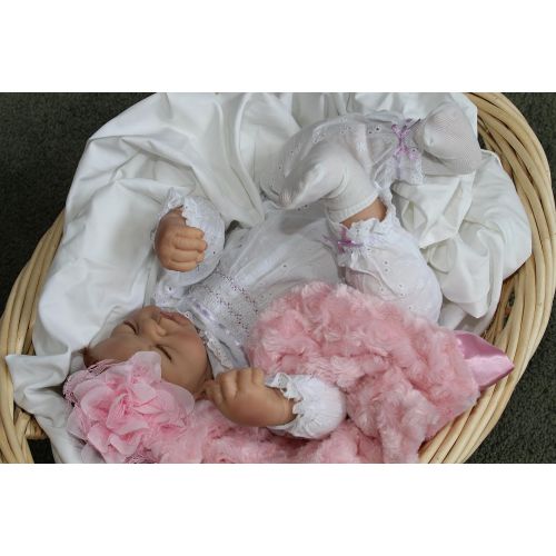  The Ashton-Drake Galleries Shh! Sleeping Baby! - Feel her Breath! 22 Inch Collectors Life Like Girl Doll