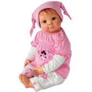 The Ashton-Drake Galleries Elly Knopps Julia And The Sock Goblin So Truly Real Lifelike Baby Girl Doll