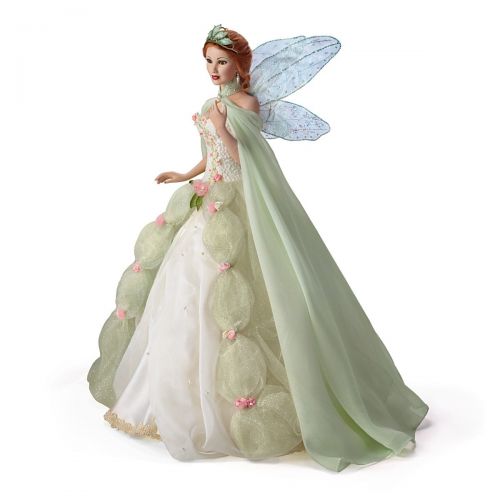  The Ashton-Drake Galleries Titania Queen of The Fairies Porcelain Fantasy Doll with Poseable Head and Arms