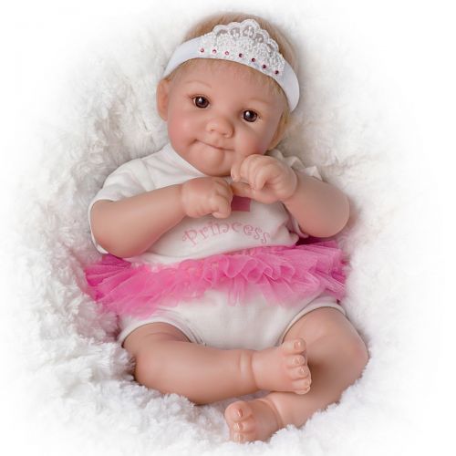  The Ashton-Drake Galleries So Truly Real Little Princess Poseable Baby Doll by Cheryl Hill