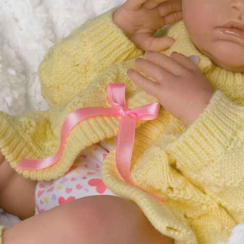  The Ashton-Drake Galleries Marissa May Lily Charlotte Realistic Newborn Baby Girl Doll Is Fully Poseable