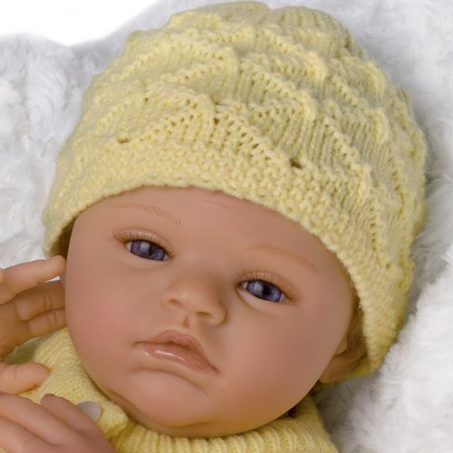  The Ashton-Drake Galleries Marissa May Lily Charlotte Realistic Newborn Baby Girl Doll Is Fully Poseable