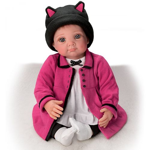  Elly Knoops Little Kitten Lost Her Mitten So Truly Real 20 Baby Doll by The Ashton-Drake Galleries