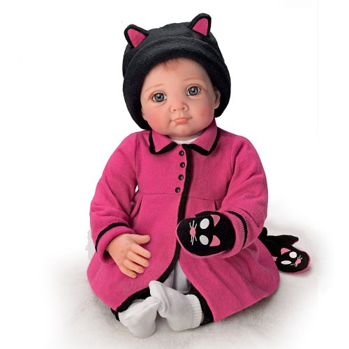  Elly Knoops Little Kitten Lost Her Mitten So Truly Real 20 Baby Doll by The Ashton-Drake Galleries