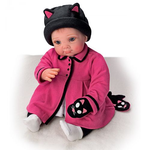  Elly Knoops Little Kitten Lost Her Mitten So Truly Real 20 Baby Doll by The Ashton-Drake Galleries