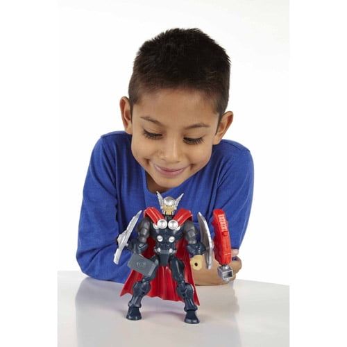  Avengers Marvel Super Hero Mashers Thor Figure