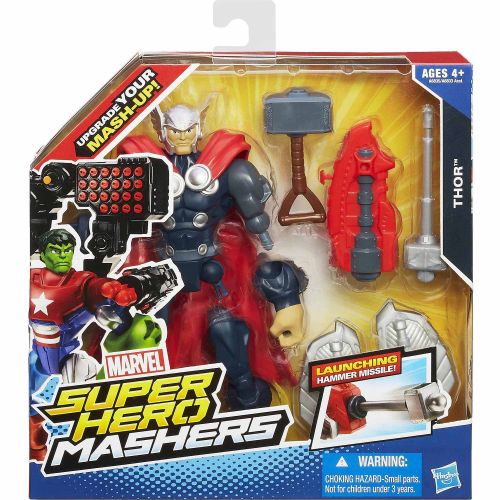  Avengers Marvel Super Hero Mashers Thor Figure