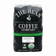 The Bean Organic Coffee Company Il Chicco (Traditional Italian Roast), Dark Roast, Whole Bean Coffee, 5-Pound Bag