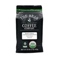 The Bean Organic Coffee Company Water Processed DECAF IL Chicco (Traditional Italian Roast), Dark Roast, Ground Coffee, 16-Ounce Bag, Cafe Molido Tostado Organico descafeinado