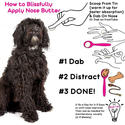  The Blissful Dog Nose Butter for Dry Dog Nose