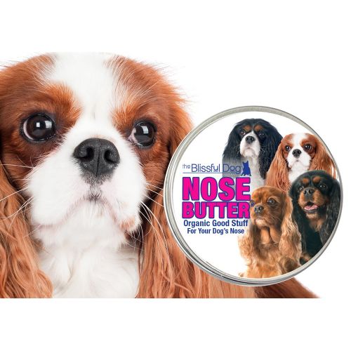  The Blissful Dog All Cavalier King Charles Spaniel Nose Butter  Dog Nose Butter, 8 Ounce