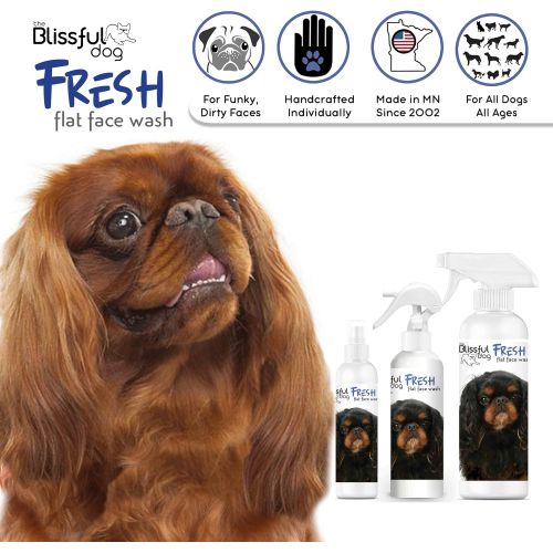  The Blissful Dog Fresh Flat Face Wash - Cleans Facial Folds and Wrinkles