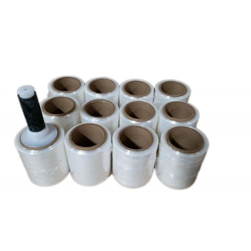  3 x 1000 (18) ROLLS HAND STRETCH SHRINK WRAP 18 Rolls/cs by The Boxery