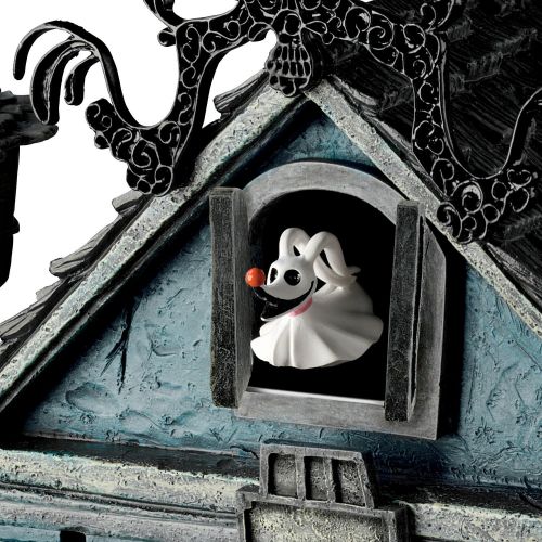  Bradford Exchange The Cuckoo Clock: Tim Burtons The Nightmare Before Christmas Wall Clock