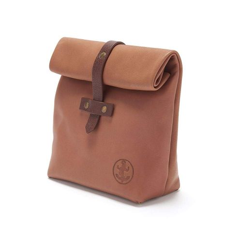  The Brighton Beard Company Brighton Beard Company Leather Roll Down Ditty Bag 15 x 15 x 6cm