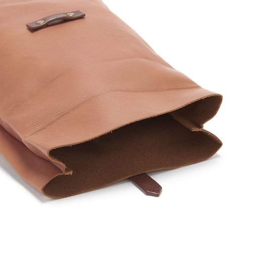  The Brighton Beard Company Brighton Beard Company Leather Roll Down Ditty Bag 15 x 15 x 6cm