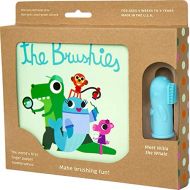 [아마존베스트]The Brushies - Baby and Toddler Toothbrush and Storybook (Willa The Whale)