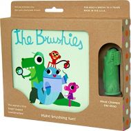 [아마존베스트]The Brushies - Baby and Toddler Toothbrush and Storybook (Chomps The Dino)