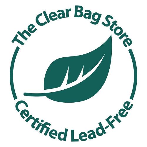  The Clear Bag Store Clear Lunch Bag Medium Black Trim