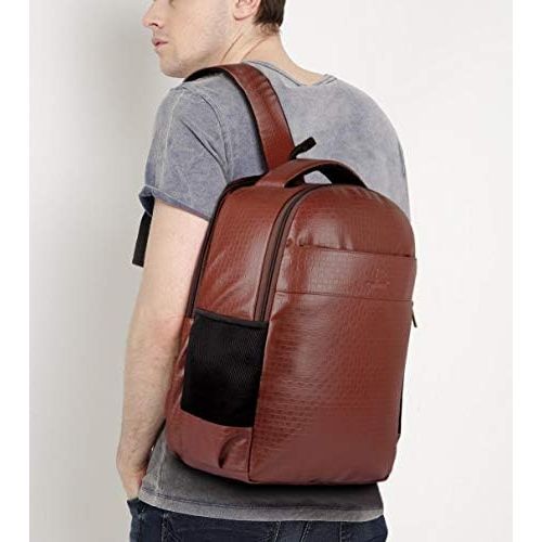  [아마존베스트]The Clownfish Rodimus 31 ltrs Mens Leatherette Backpack for 15.6 Laptop, Casual Travel Backpack