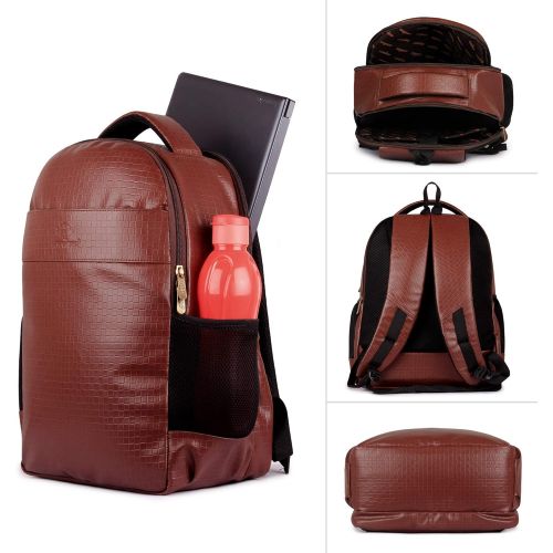  [아마존베스트]The Clownfish Rodimus 31 ltrs Mens Leatherette Backpack for 15.6 Laptop, Casual Travel Backpack