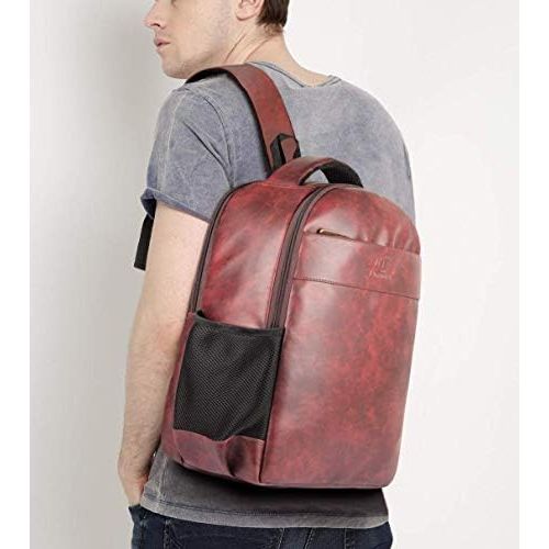  [아마존베스트]The Clownfish Rodimus 31 ltrs Mens Leatherette Backpack for 15.6 Laptop, Casual Travel Backpack