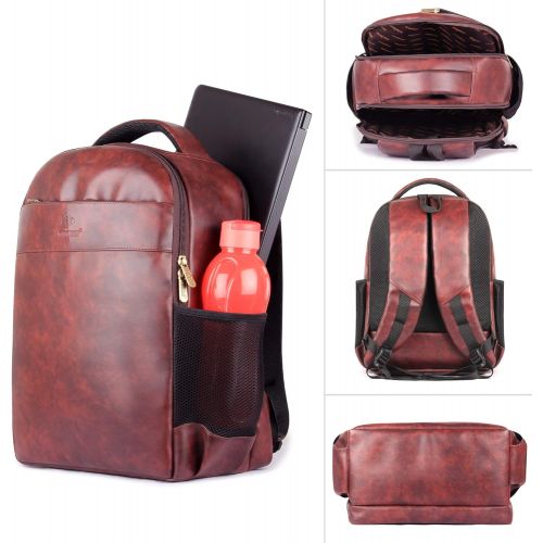  [아마존베스트]The Clownfish Rodimus 31 ltrs Mens Leatherette Backpack for 15.6 Laptop, Casual Travel Backpack