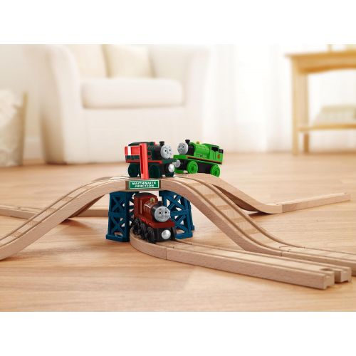  The CrazyCap and ships from Amazon Fulfillment. Fisher-Price Thomas & Friends Wooden Railway, Elevated Crossing Gate