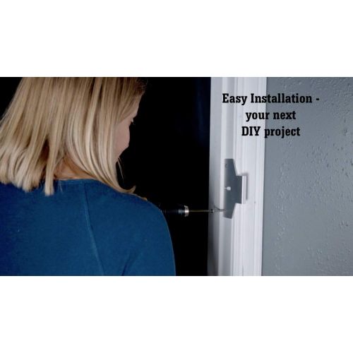  The Door Bull - Door Barricade Lock Out Security Device, Add Extra, High Security to Your Home - an Innovative Solution from The Law Enforcement Experts