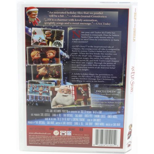  [아마존베스트]The Elf on the Shelf An Elfs Story DVD