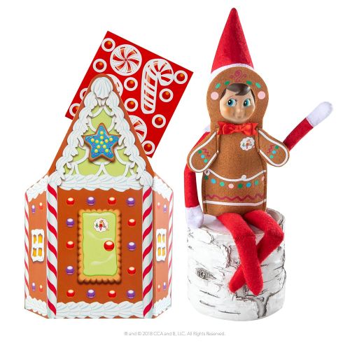  The Elf on the Shelf Elf on the Shelf Boy Light with Gingerbread Costume (Amazon Exclusive)