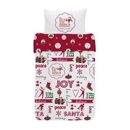 The Elf on the Shelf Elf on the Shelf 2 Piece UK Single/US Twin Duvet Cover and Pillowcase Set, Cotton