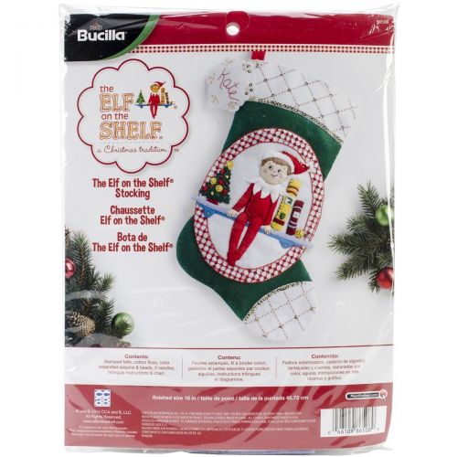  The Elf on the Shelf: A Christmas Tradition The Elf on the Shelf Scout Elf Felt Ornaments, The Elf on the Shelf Stocking Kit, and The Elf on the Shelf Advent Calendar Kit