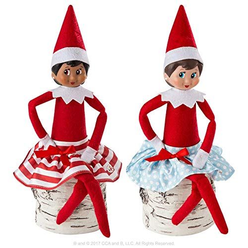  The Elf on the Shelf Elf on The Shelf Claus Couture 2018 Dress Up Set, with Twirling in The Snow Skirts, Sweet Shop Set, and Superhero Girl