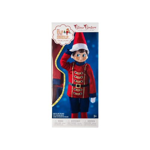  The Elf on the Shelf: A Christmas Tradition Boy Scout Elf (Blue Eyed) with Claus Couture Collection Sugar Plum Soldier Outfit