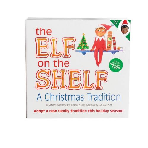  The Elf on the Shelf Box Set including Boy Scout Elf (dark skin)