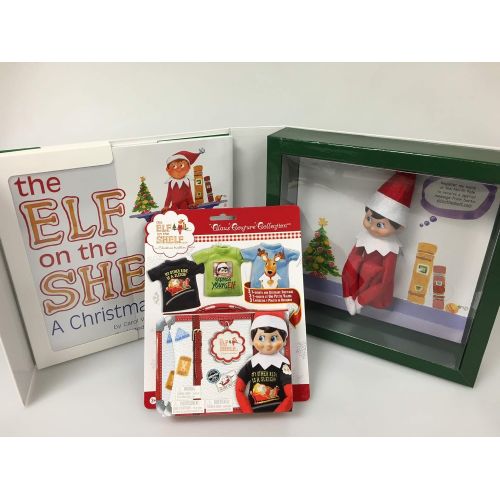  The Elf on the Shelf Elf on the Shelf Blue Eyed Boy with Official 3pc T-Shirt Outfit Collection - Direct From North Pole in Limited Edition Santa Gift Box